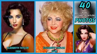 💙The Most Famous Historical Photos Of The Stunning Elizabeth Taylor📸 Restored And Colorized! 💙