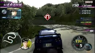 Initial D Arcade Stage 8 - Story Mode Playthrough W/ Nissan GT-R R35 Nismo Pt 94