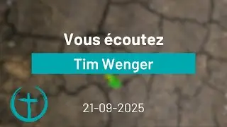 Message de Tim Wenger