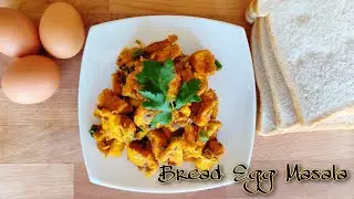 Bread Egg Masala | How to make Bread Egg Masala | Vibha's Kitchen
