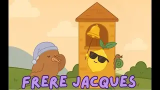 Fr&egrave;re Jacques (Are You Sleeping?)  French and English 🔔 Dance Remix | Kiwi Lemon