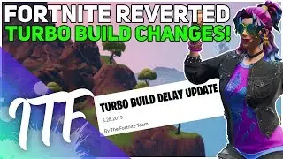 Fortnite REVERTED The Turbo Building! (Fortnite Battle Royale)