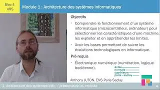 Computer Systems Hardware Architecture: Course Overview