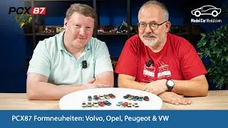 Sensationelle H0-Highlights: Neue PCX87 Modelle von Volvo, Opel, Peugeot & VW enth&uuml;llt!