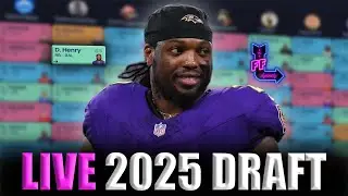 2025 Fantasy Football (Redraft) Mock Draft - 1QB