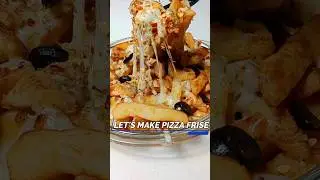 Let's Make Loaded Cheesy Pizza Fries #shorts