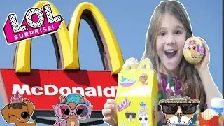 LOL SURPRISE PETS HAPPY MEAL!!