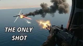 US Navy Seahawk Makes History: Shoots Down Houthi Drone with Machine Gun
