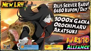 RILIS NEW SERVER! 6480 KUPON! 1000x GACHA LR OROCHIMARU AKATSUKI 