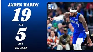 Jaden Hardy (19 PTS 5 AST) vs. Utah Jazz | January 15, 2026