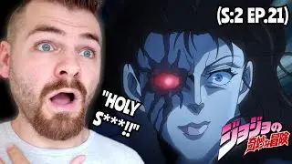 NAKED VAMPIRE ATTACK!!!! | JOJO'S BIZARRE ADVENTURE *PART 3* EPISODE 21 | (S2 EP:21) REACTION!