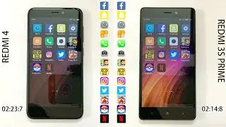 Xiaomi Redmi 4 vs Xiaomi Redmi 3S Prime Speed Test - Which is Faster?