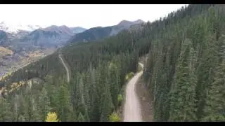 San Sophia Overlook Telluride Colorado Drone Flyover