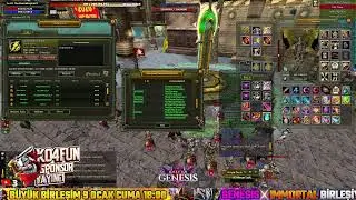 #KO4FUN 🏆  TheMagicaLOne / Mage PK 🔥 Genesis 🔥 #Knight Online PVP #Canlı Yayın