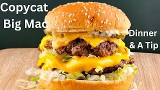 Copycat Big Mac on the Blackstone