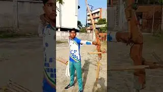Indian round boy archer smooth shooting 🏹🎯#archery #shorts #archery #trending #viral #shortvideo
