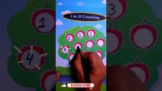 Learn Numbers 1 to 10 Counting with Apple Tree | Fun Counting for Kids #1to10counting