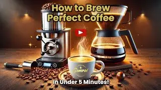 How to Brew the Perfect Cup of Coffee in Under 5 Minutes | Drip Method