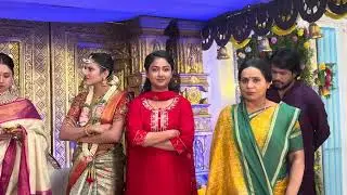 Vasudeva kutumba serial nithin raghini marriage BTS | SERIAL | PRANAVA STUDIOS