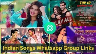 Indian Song WhatsApp Group Links In 2022 | Songs WhatsApp Group Link Join | Best Indian SOngs