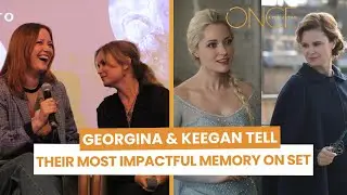 Georgina Haig & Keegan Connor Tracy tell their most impactful memory on Once Upon A Time