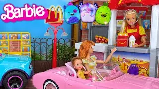 Barbie & Ken Doll Family McDonald's Squishmallows Happy Meal Story