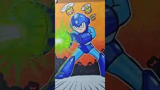 Megaman drawing #fanart #megaman #nintendo