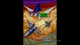 A-Jax (1987) Konami JAP . Shmup Retro . (GamePlay Test) . Arcade Classics Anniversary Collection