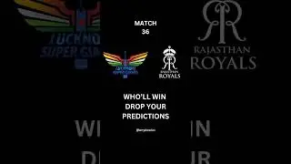 LSG vs RR &ndash; Match 36 | Who Will Win? | IPL 2025 Prediction & Preview#shorts #ipl2025