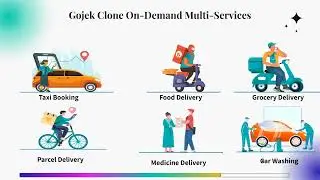 Gojek Clone - On-demand Multi-service App Development