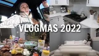VLOGMAS: winter clothes unboxing, trying new self tanner, cleaning day & grocery haul