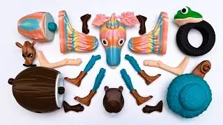 Merakit Mainan Italian Brainrot: Bombardino Crocodilo, Boneca Ambalabu, Tob Tobi Tob, Tric Trac