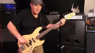 Dover Designs  JPJ custom bass  w/ Nordstrand pickups -  Andy Irvine