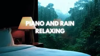 Relaxing Rain Ambience and Piano Music for Inner Calm