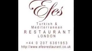 Turkish Restaurant London. The best Efes Turkish & Mediterranean Cuisine in London Town.