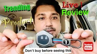 Instagram viral premium car key cover review, ये वीडियो देखे बिना मत खरीदें  #swift #dzire