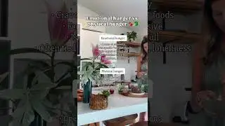 Physical hunger vs EMOTIONAL hunger