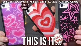 my LAST wildflower case unboxing :) new cases review and first impression