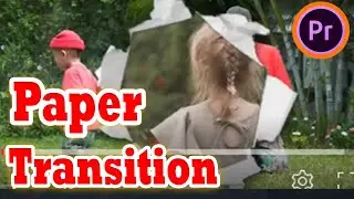 PAPER TRANSITION is a Game Changer in Premiere Pro