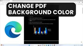 Как изменить цвет фона PDF-файла в Microsoft Edge