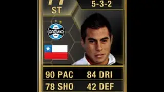 FIFA 13 IF VARGAS 77 Player Review & In Game Stats Ultimate Team