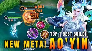 NEW META!? Ao&rsquo;yin 100% Broken Farm Lane Carry &ndash; Top 1 Best Build in Honor of Kings