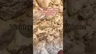 Exploring the Ancient More than 3,000 years old tunnel water reservoir in  Tel Beersheba.