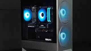 №27 Корпус Cougar Airface 180 Argb, сборка компьютера