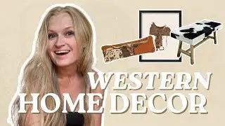 Tips for decorating a western ranch style home - with amazon finds!