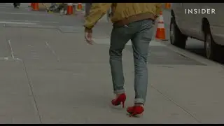 Man Wears Heels to Work for a Day to See What it's Like