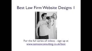 Best Law Firm Website Designs 1 | Samson Consulting