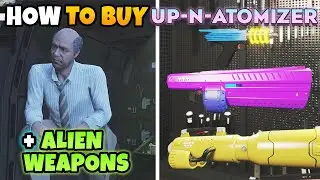 Где и как купить Up-n-Atomizer и инопланетное оружие (Widowmaker и Unholy Hellbringer) в GTA Online
