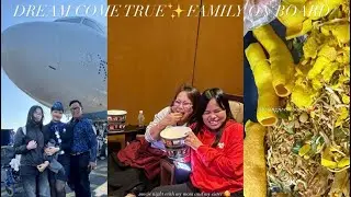 Наконец-то мечта сбылась 🙀🫶🏻 // Вечеринка в Синчжу на высоте 35000 футов 🥗 / Киноночь с мамой 🥤🍿