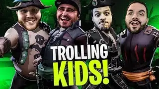 TROLLING KIDS IN SEA OF THIEVES W/ SUMMIT1G, MARCEL & COURAGE!!